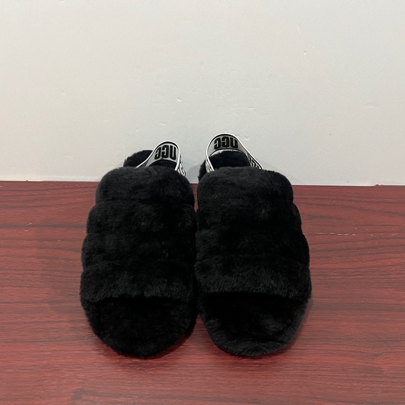Ugg Fluff Yeah Slide, 1095119, Black - Picture 9 of 12